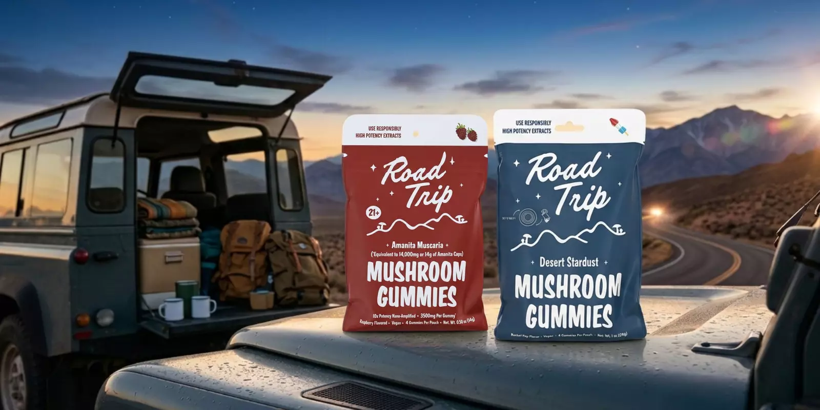 Road Trip Amanita Muscaria Gummies Vs Desert Stardust: What's Best For You?